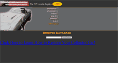 Desktop Screenshot of 71corvette.com